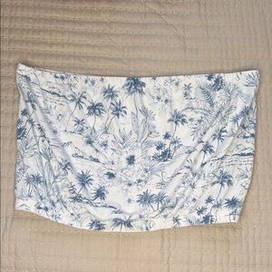 American Eagle Tropical Print Tube Top